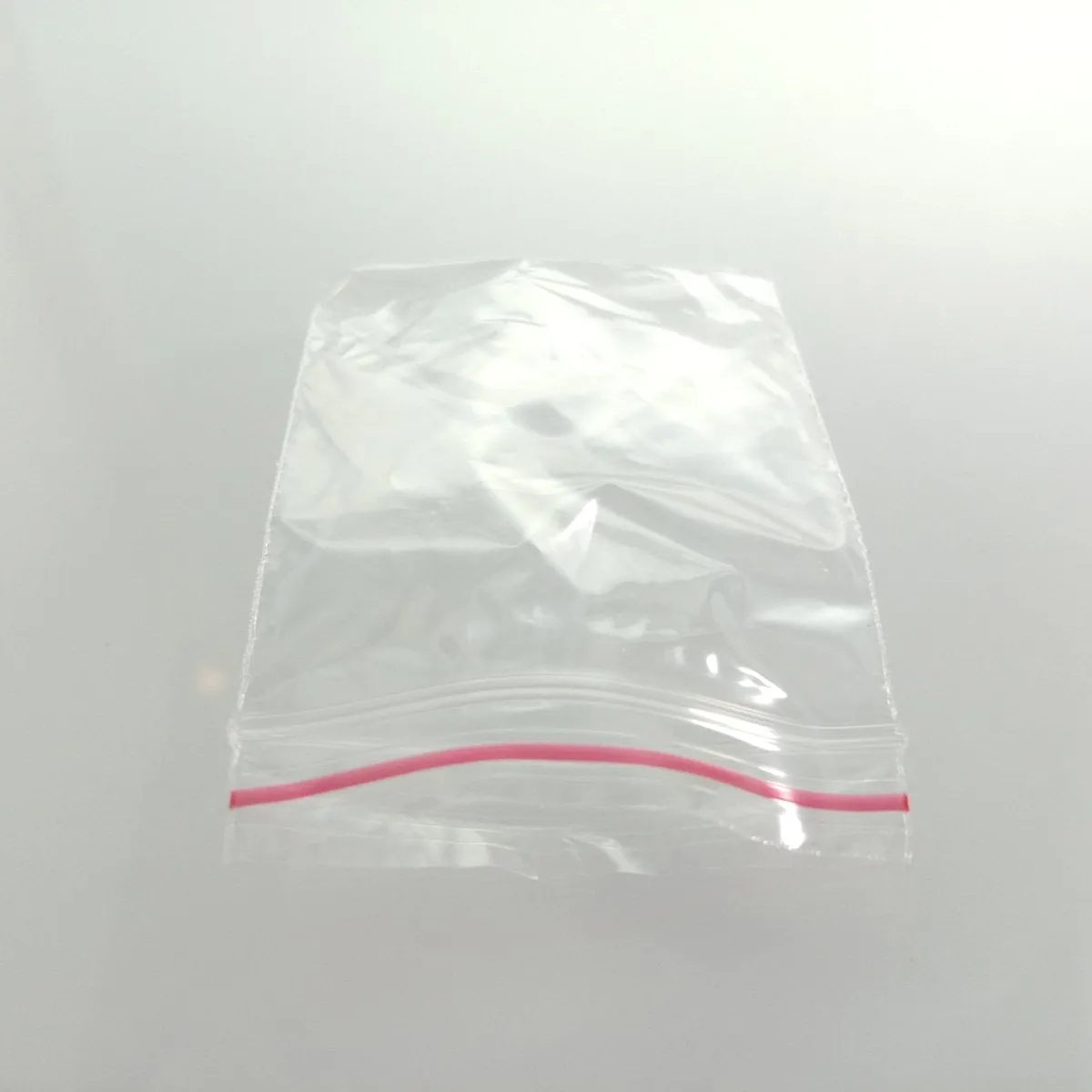 100pcs Clipseal Satchels 4x6cm Small Plastic Zip Bags Thin