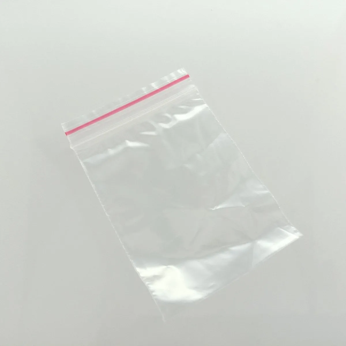 100pcs Clipseal Satchels 4x6cm Small Plastic Zip Bags Thin