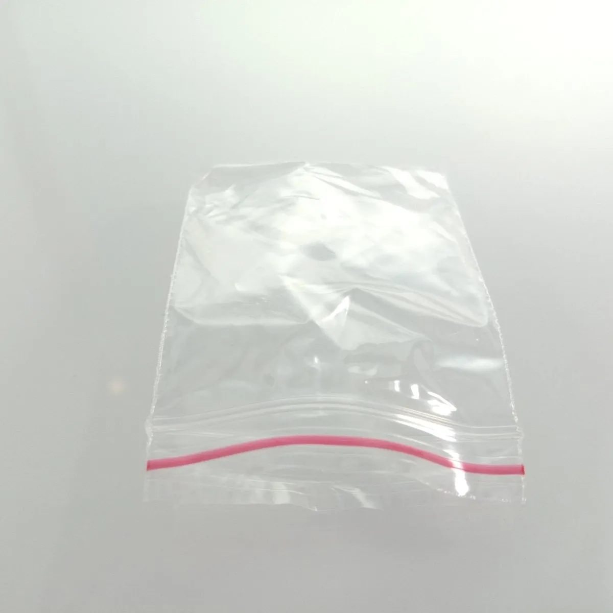 100pcs Clipseal Satchels 4x6cm Small Plastic Zip Bags Thin