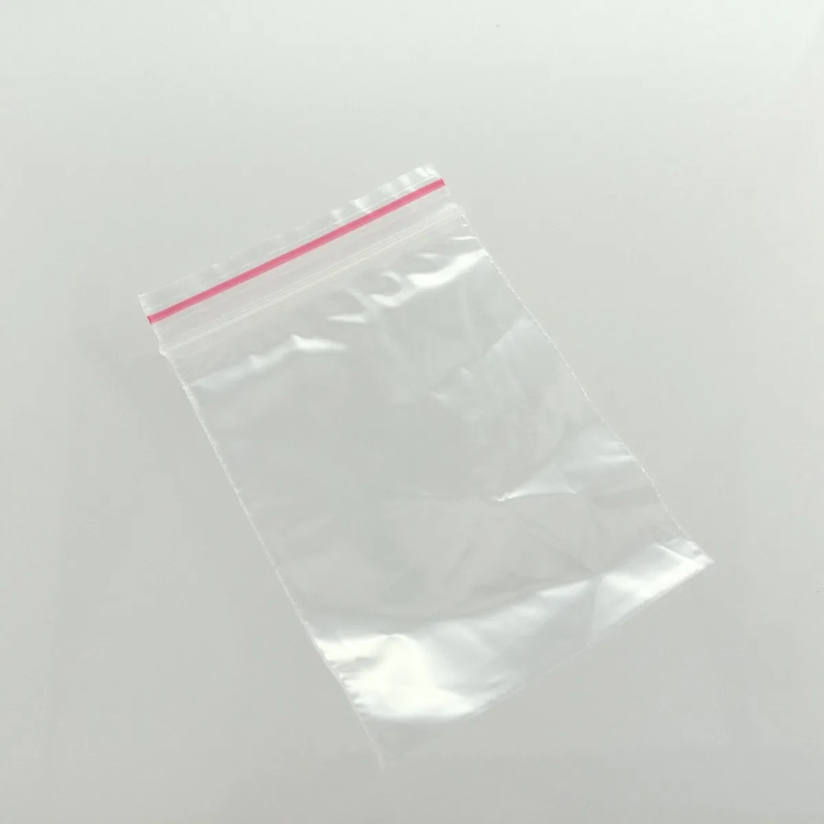100pcs Clipseal Satchels 4x6cm Small Plastic Zip Bags Thin
