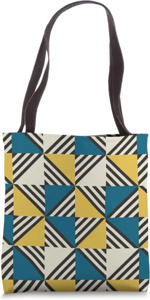 Abstract Triangle Bold Pattern Tote Bag