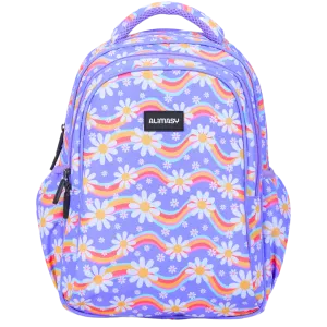 Alimasy Rainbow Daisy Small Backpack