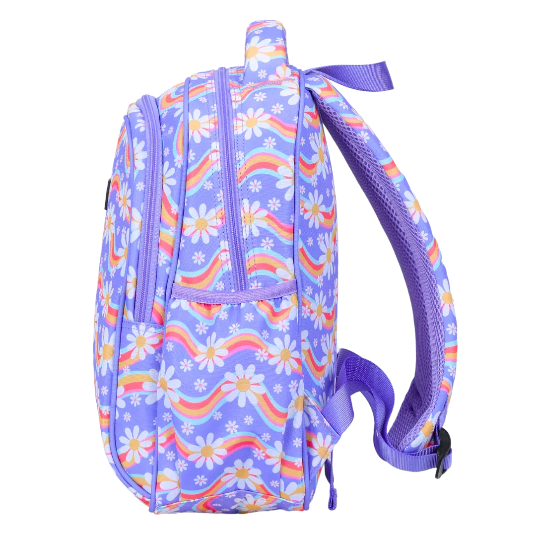 Alimasy Rainbow Daisy Small Backpack