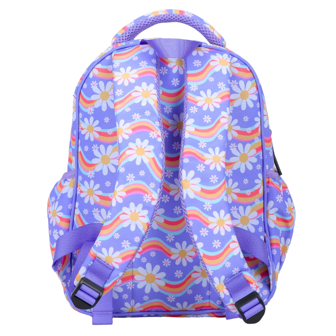 Alimasy Rainbow Daisy Small Backpack