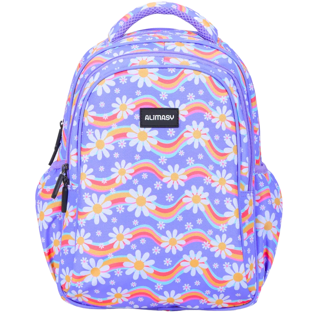 Alimasy Rainbow Daisy Small Backpack