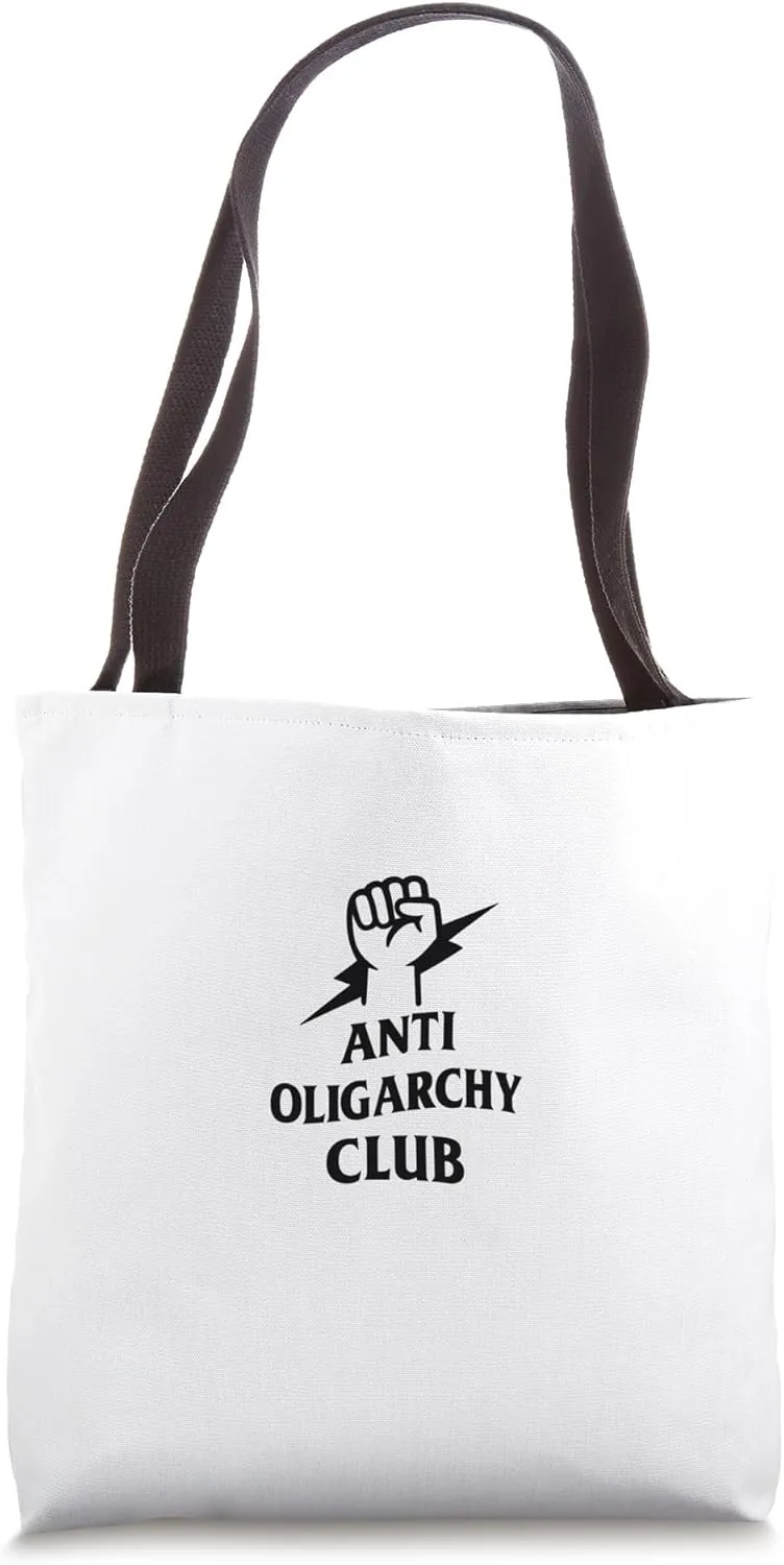 Anti Oligarchy Club Tote Bag
