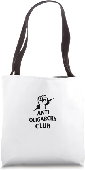 Anti Oligarchy Club Tote Bag