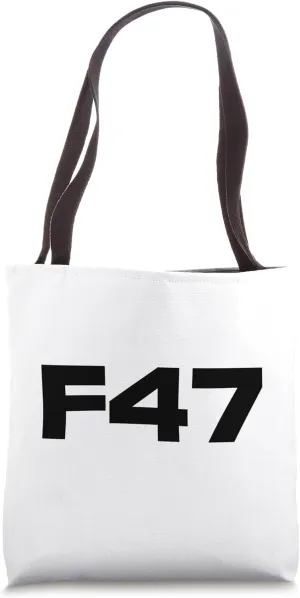 ANTI TRUMP F47 COLLECTION BOLD RESIST PROJECT 2025 Tote Bag