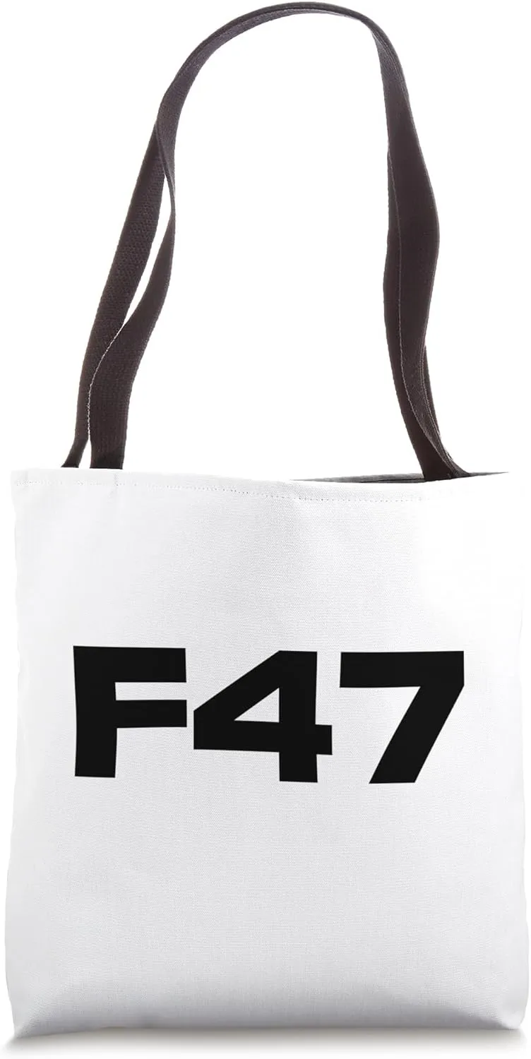 ANTI TRUMP F47 COLLECTION BOLD RESIST PROJECT 2025 Tote Bag