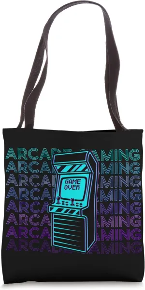 Arcade Gaming Gamer Retro Arcade Gaming Tote Bag