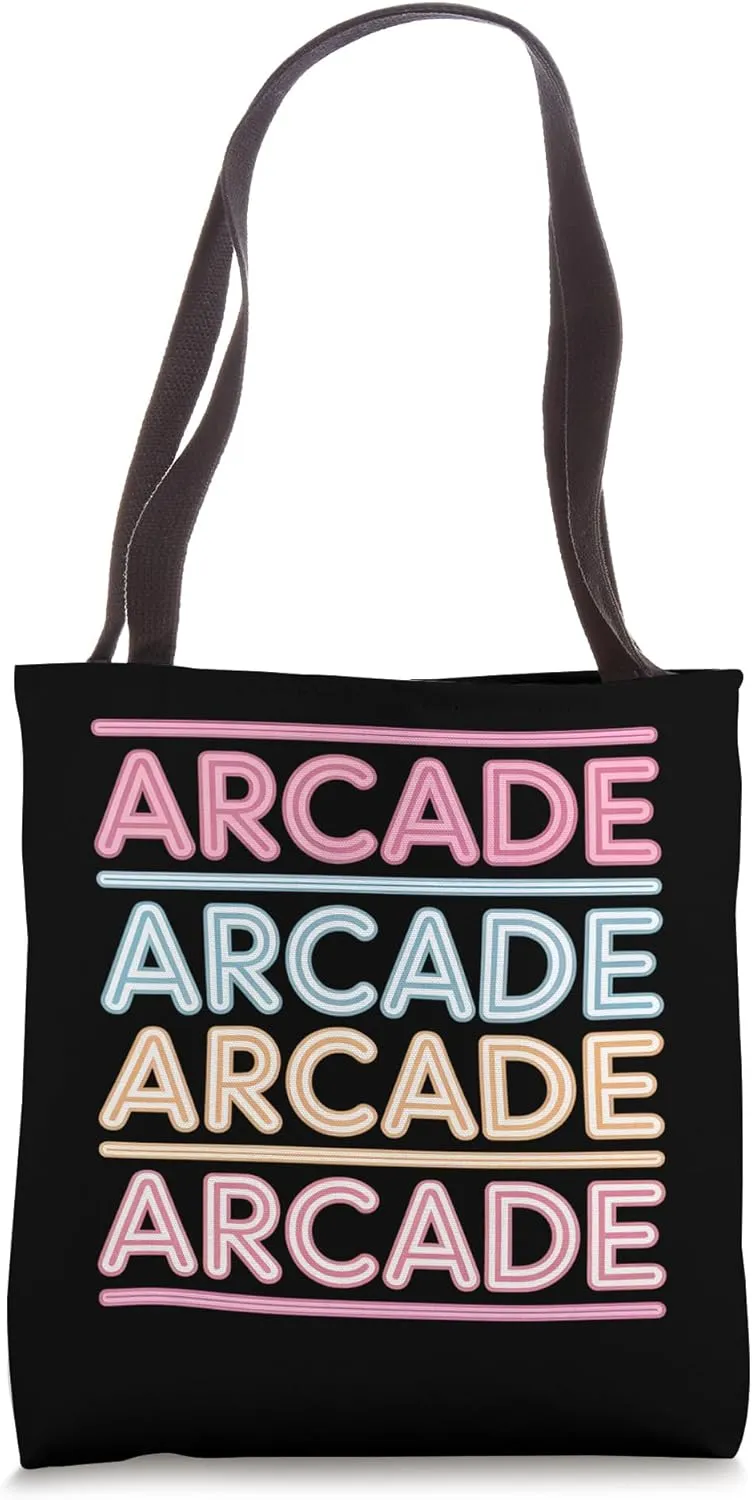 Arcade Gaming Retro Gamer Tote Bag