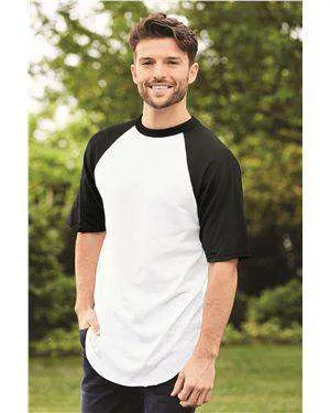 Augusta Sportswear Men's Raglan Baseball Jersey - 423