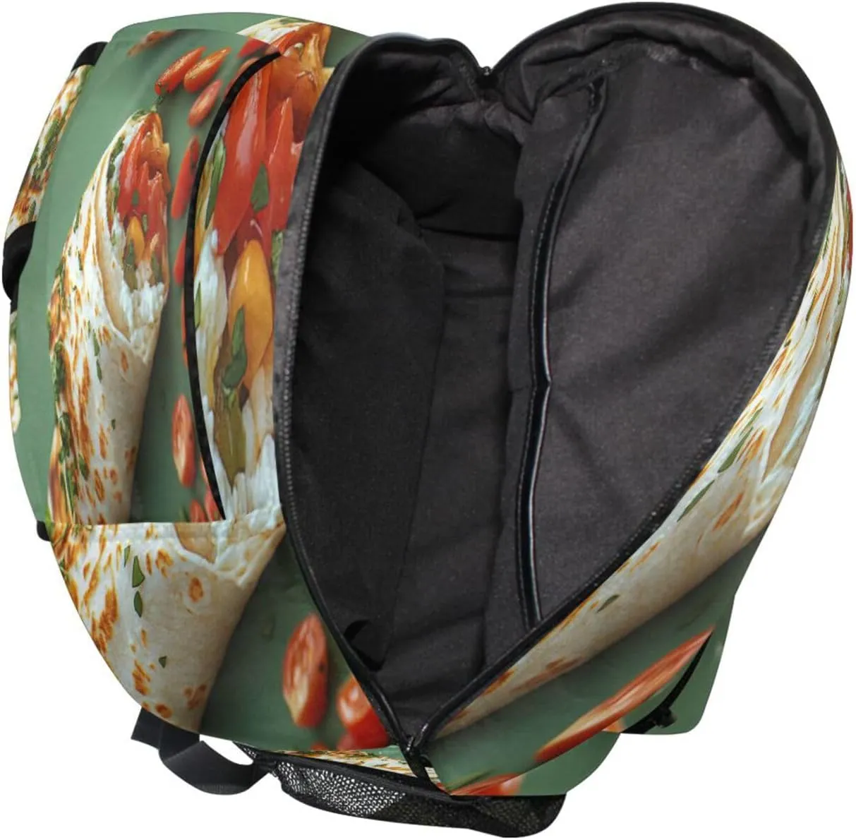 Backpacks for Teens Boys Girls Waterproof Outdoor Backpack with Chest Strap for Business Work College Travel Trip Greek Burrito Danish Style