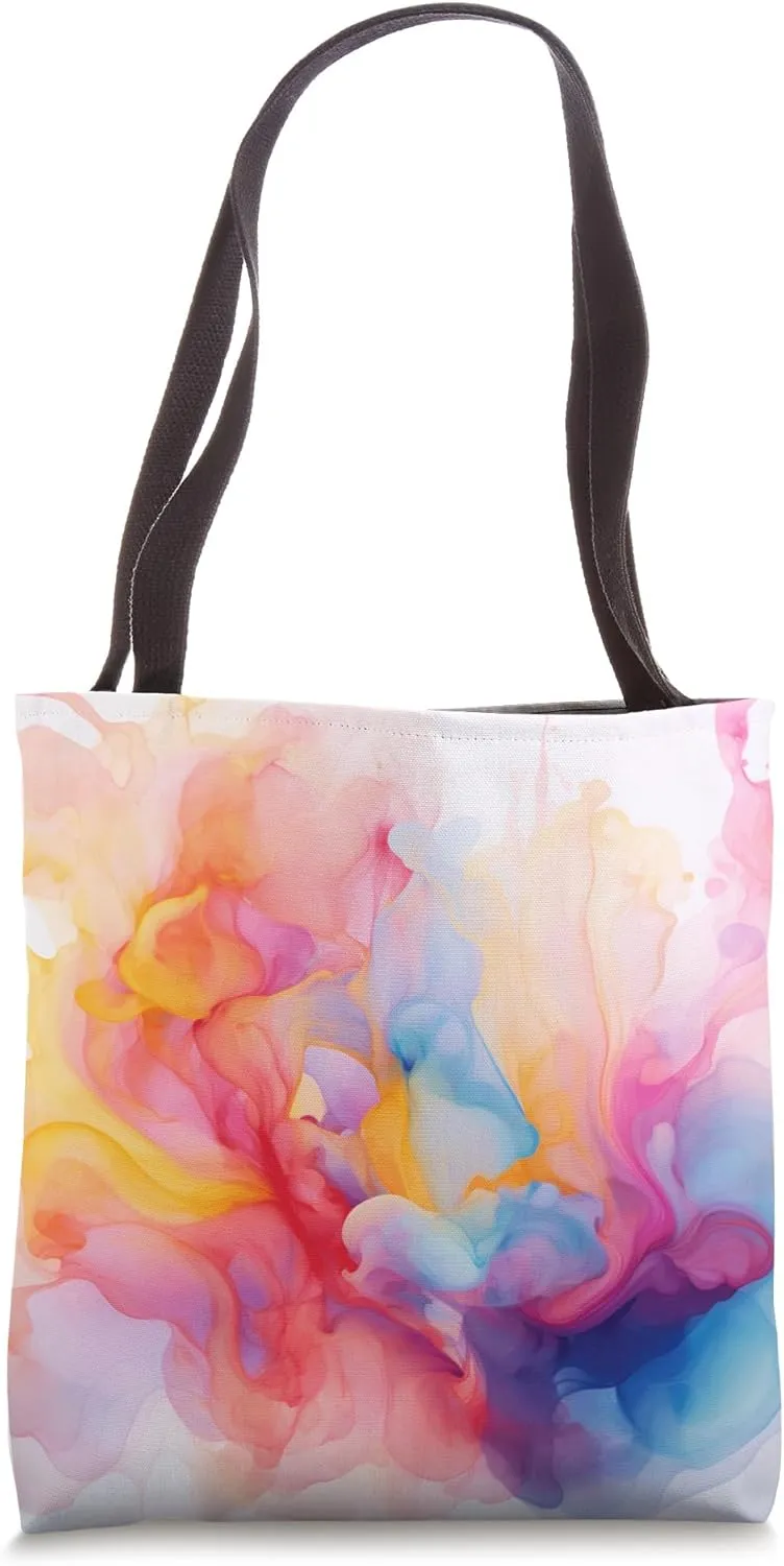 Bold Colorful Abstract Boho Modern Fun Tote Bag