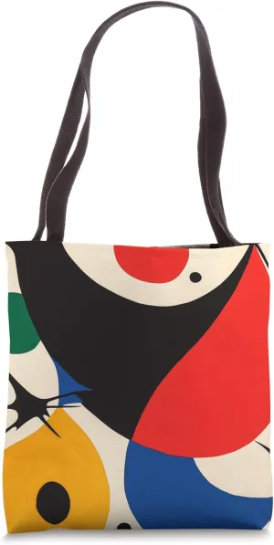 Bold Mid Century Modern Abstract Tote Bag