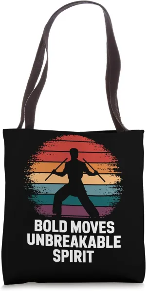 Bold Moves Unbreakable Spirit Arnis Pride Tote Bag