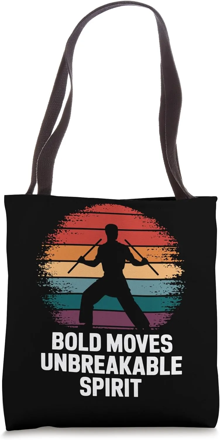 Bold Moves Unbreakable Spirit Arnis Pride Tote Bag