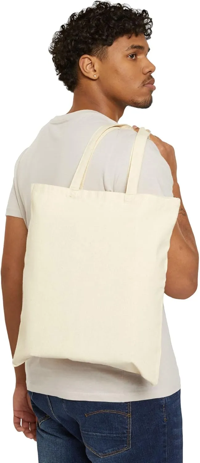 Bold Statement Cotton Canvas Tote Bag, Eco-Friendly Shopper, Gift for Activists, Funny Tote, Unique Art Bag