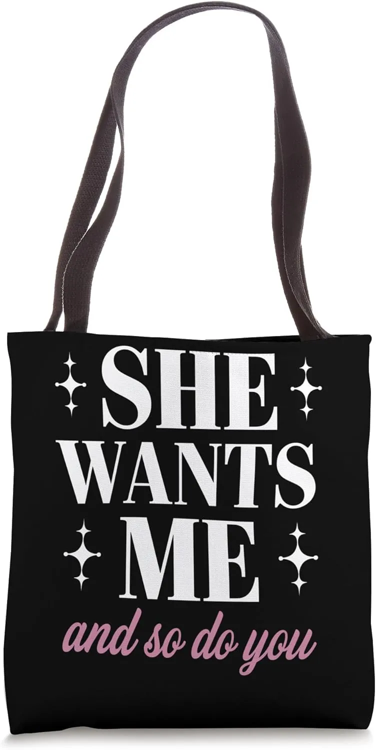 Bold Statement with Sparkles Tote Bag