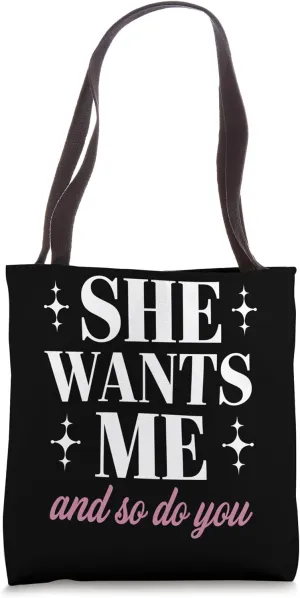 Bold Statement with Sparkles Tote Bag