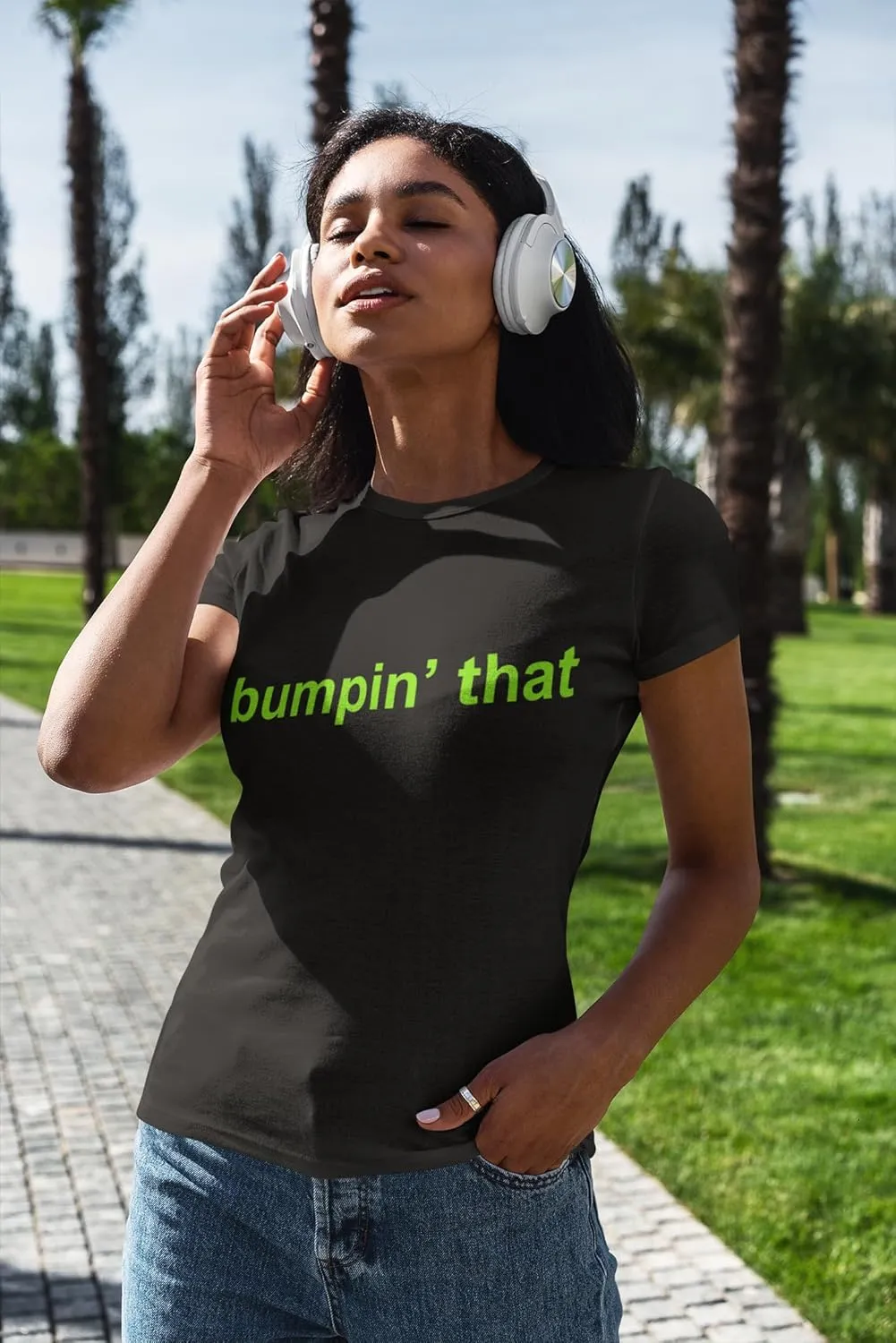 Bumpin' That Brat Music Reusable Shopping Tote Bag, Durable Cotton Canvas, Eco-Friendly, Stylish and Spacious