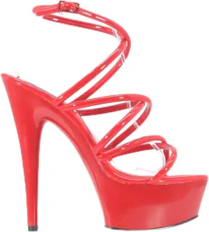 Cape Robbin Women's Platform Stiletto Heels - Strappy Sandals with Round Toe (Lili)