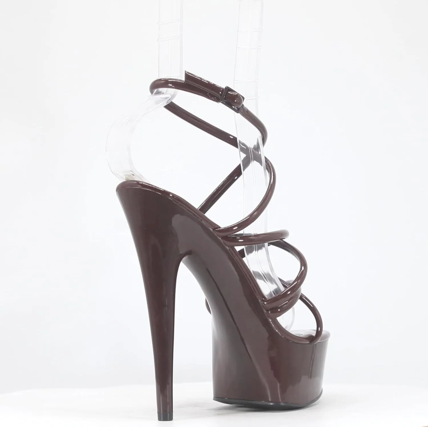 Cape Robbin Women's Platform Stiletto Heels - Strappy Sandals with Round Toe (Lili)