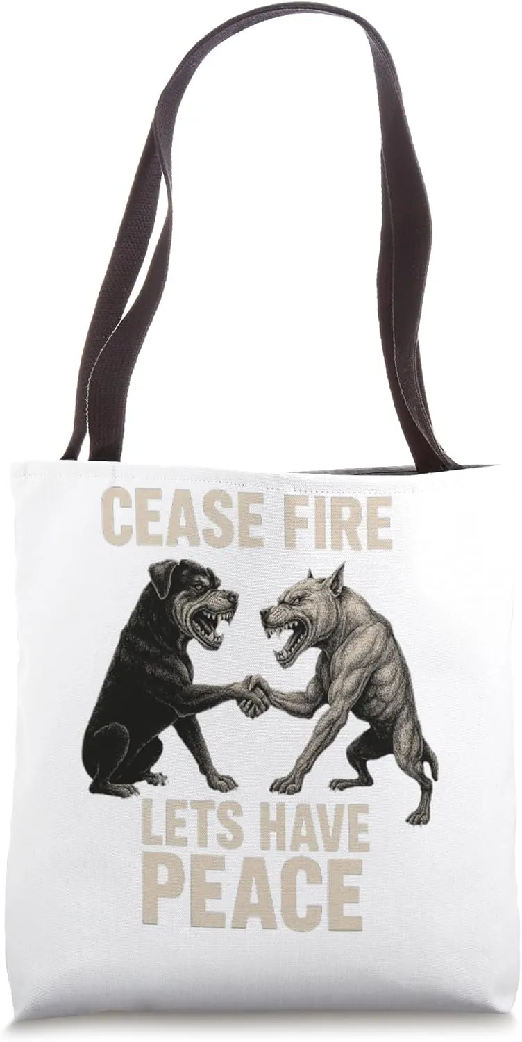 CEASE FIRE UNLEASH UNITY bold, fierce, and unforgettable Tote Bag