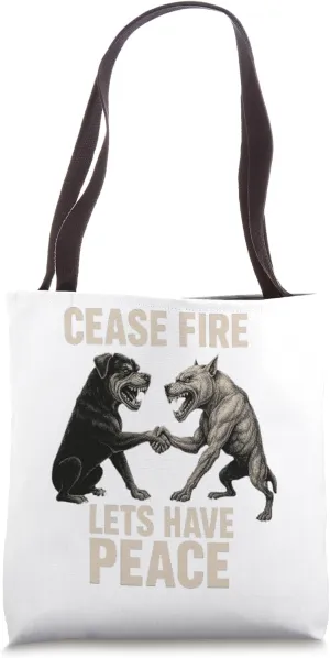 CEASE FIRE UNLEASH UNITY bold, fierce, and unforgettable Tote Bag