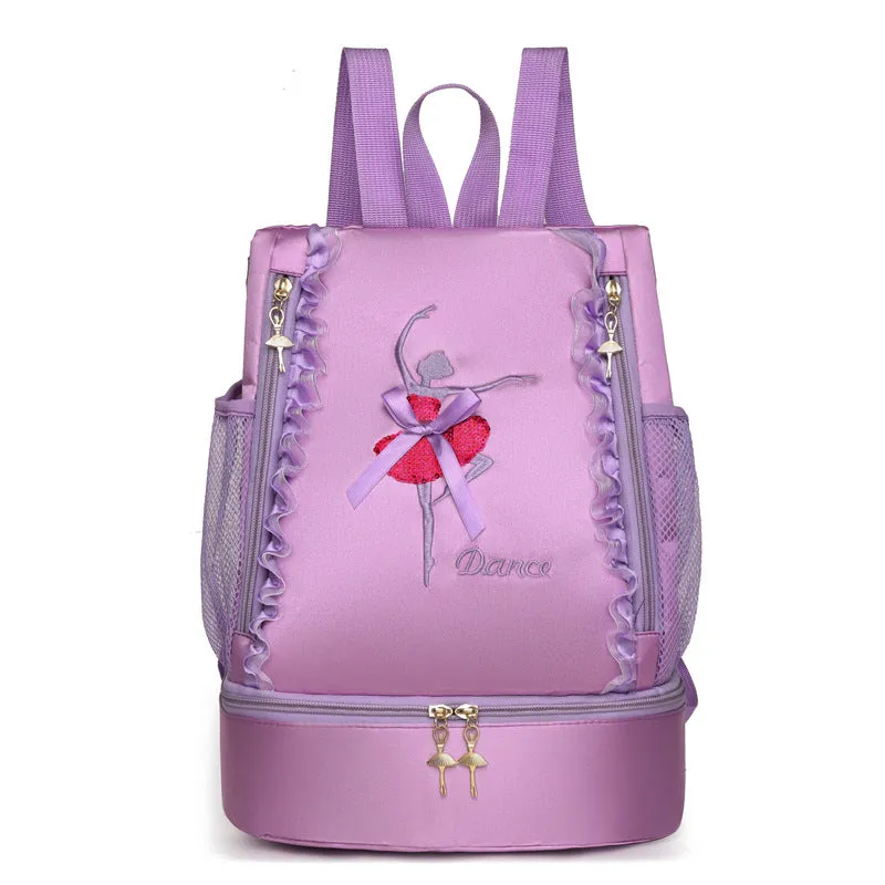 Children's Dance Double Latin Ballet Printable Princess Backpacks