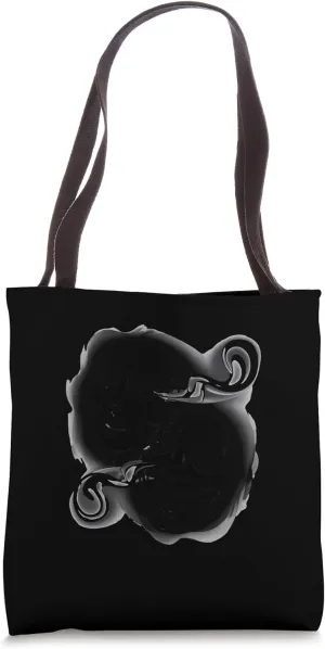 Comedy and Tragedy Clown Mask Art Tote Bag