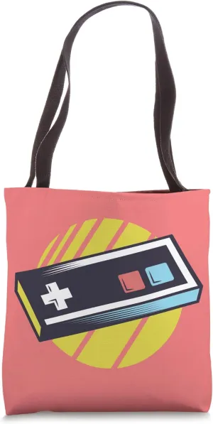Console Controller 90s Classic Retro Gaming 80s Arcade Gamer Tote Bag