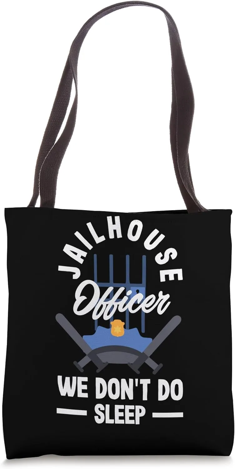 Corrections Vigilance Duty Correctional Officer Tote Bag