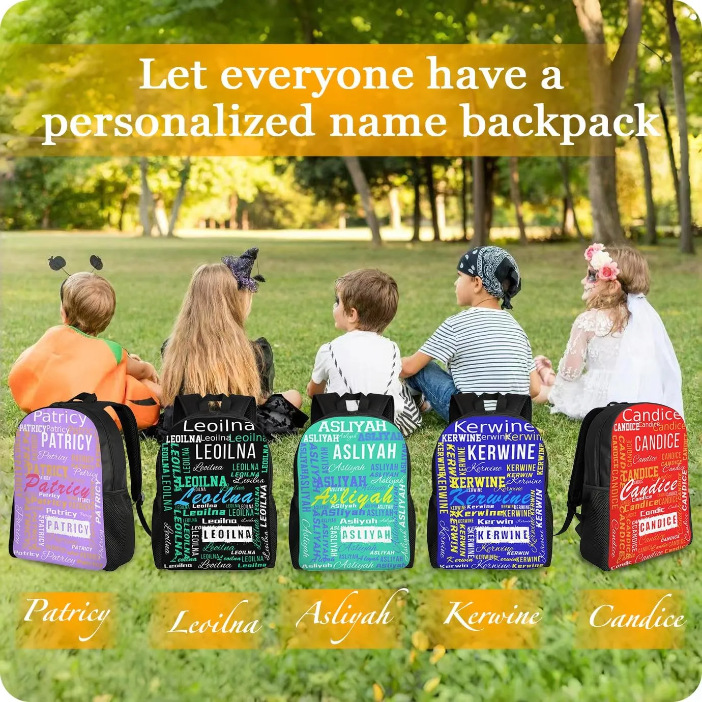 Custom Backpack Personalized Backpack with 1-9 Photo Customize Your Image Text Name Logo Waterproof Laptop Bag (1 Photo)