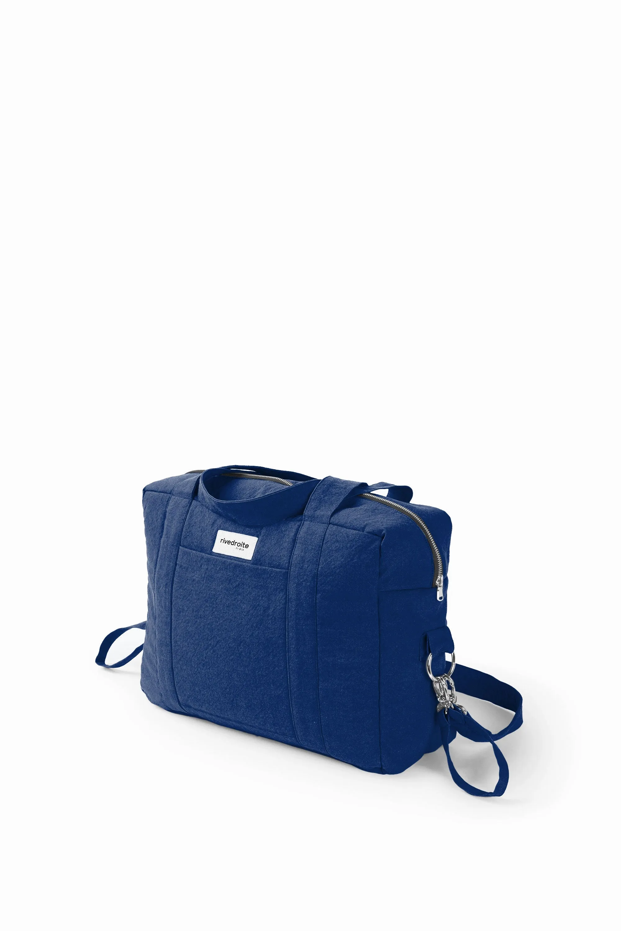 Darcy the anti diaper bag - Recycled cotton Midnight Blue