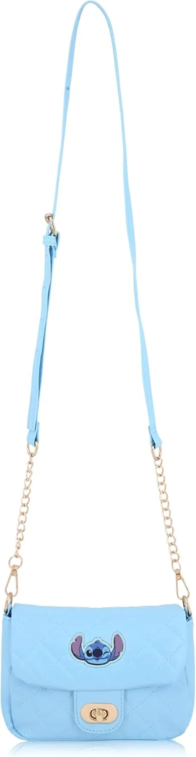 Disney Stitch, Hello Kitty or Bluey Mini Purse Crossbody Handbag for Women | Leather Women's Shoulder Handbag with Logo