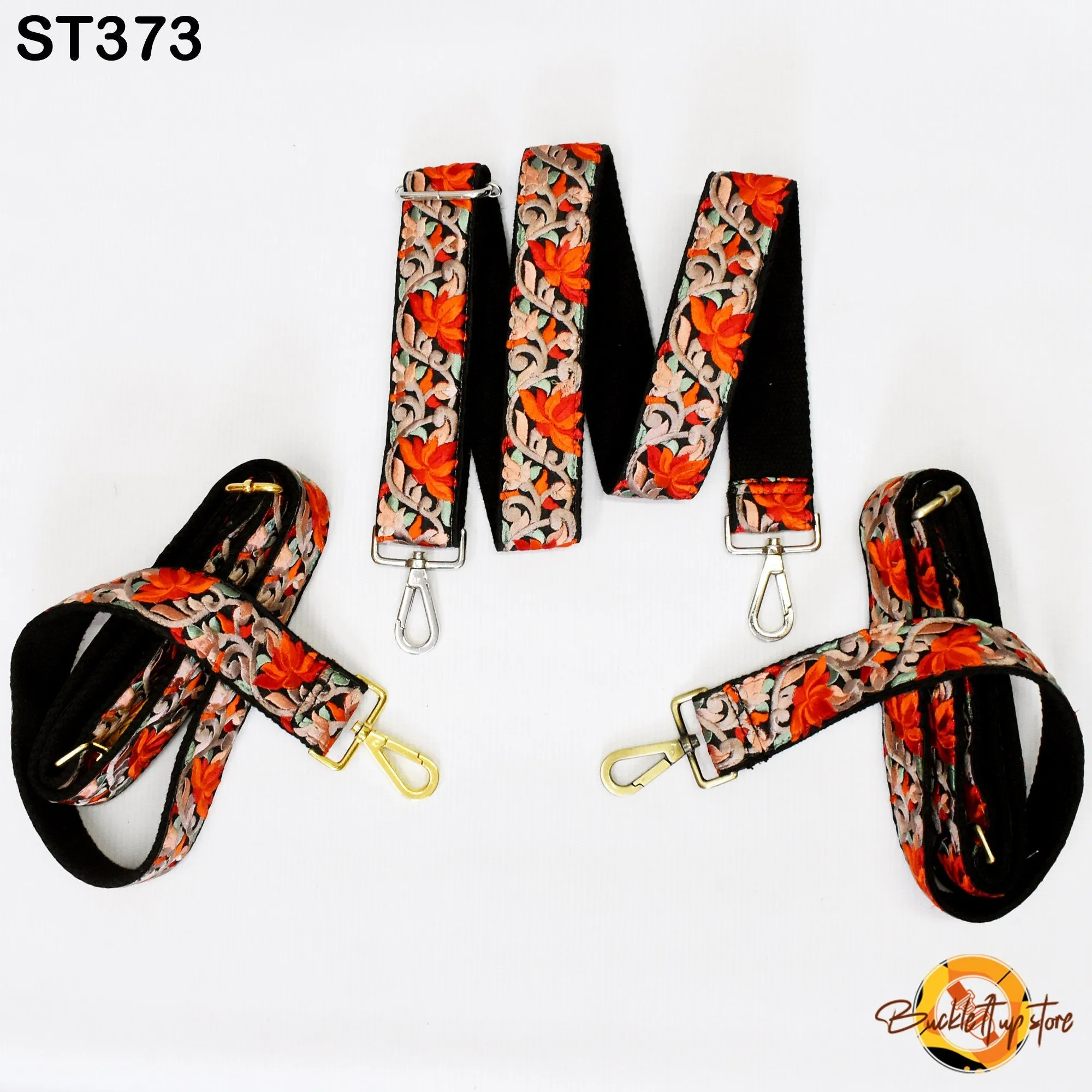 Embroidered Detachable Crossbody Strap for Purses Bags Embroidery Replacement Messenger Strap Boho Tote Handbag Strap Gift Mom Guitar Strap