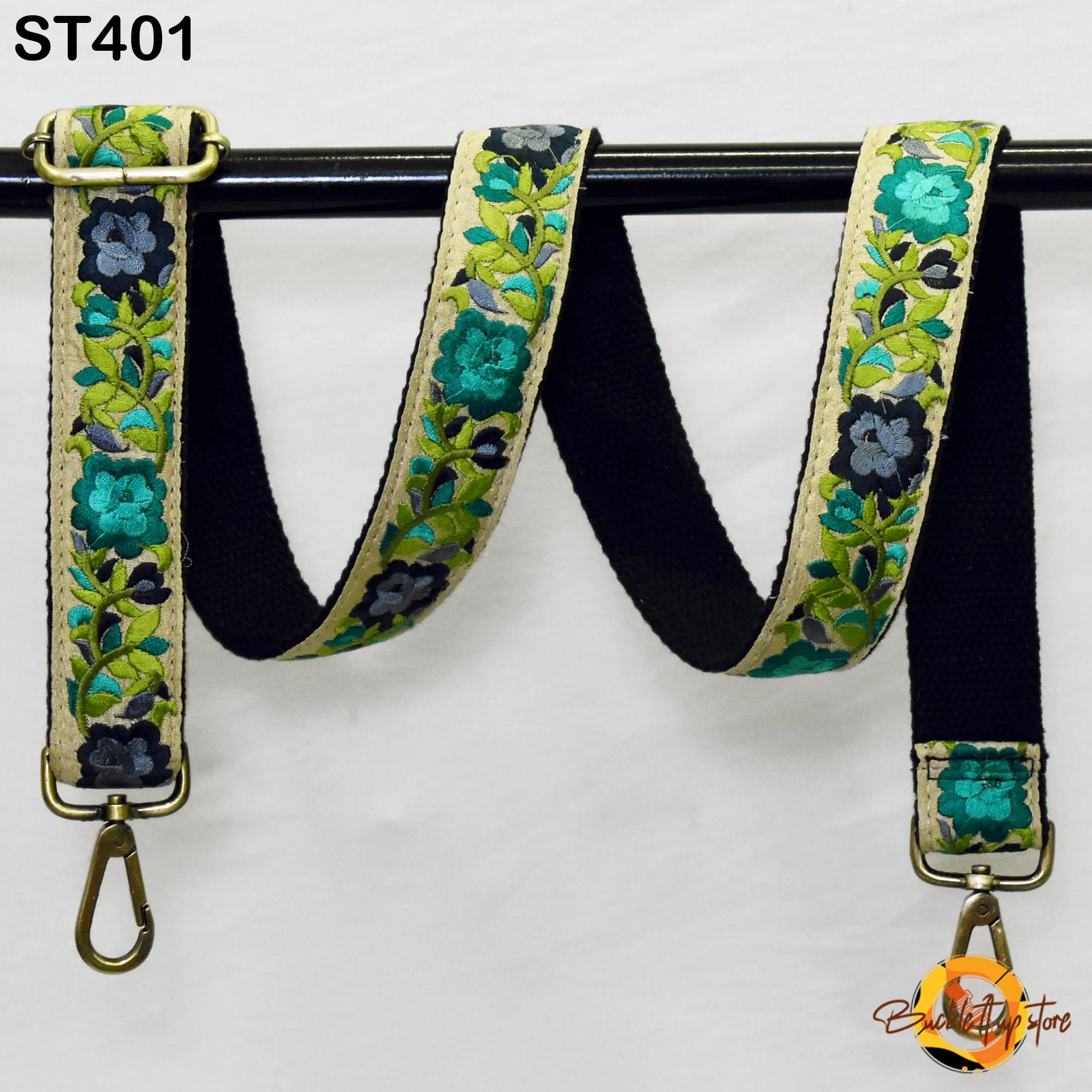 Embroidered Messenger Bags Strap Crossbody Strap for Purses Boho  Embroidery Replacement Strap Boho Guitar Strap Handbag Strap gift for her