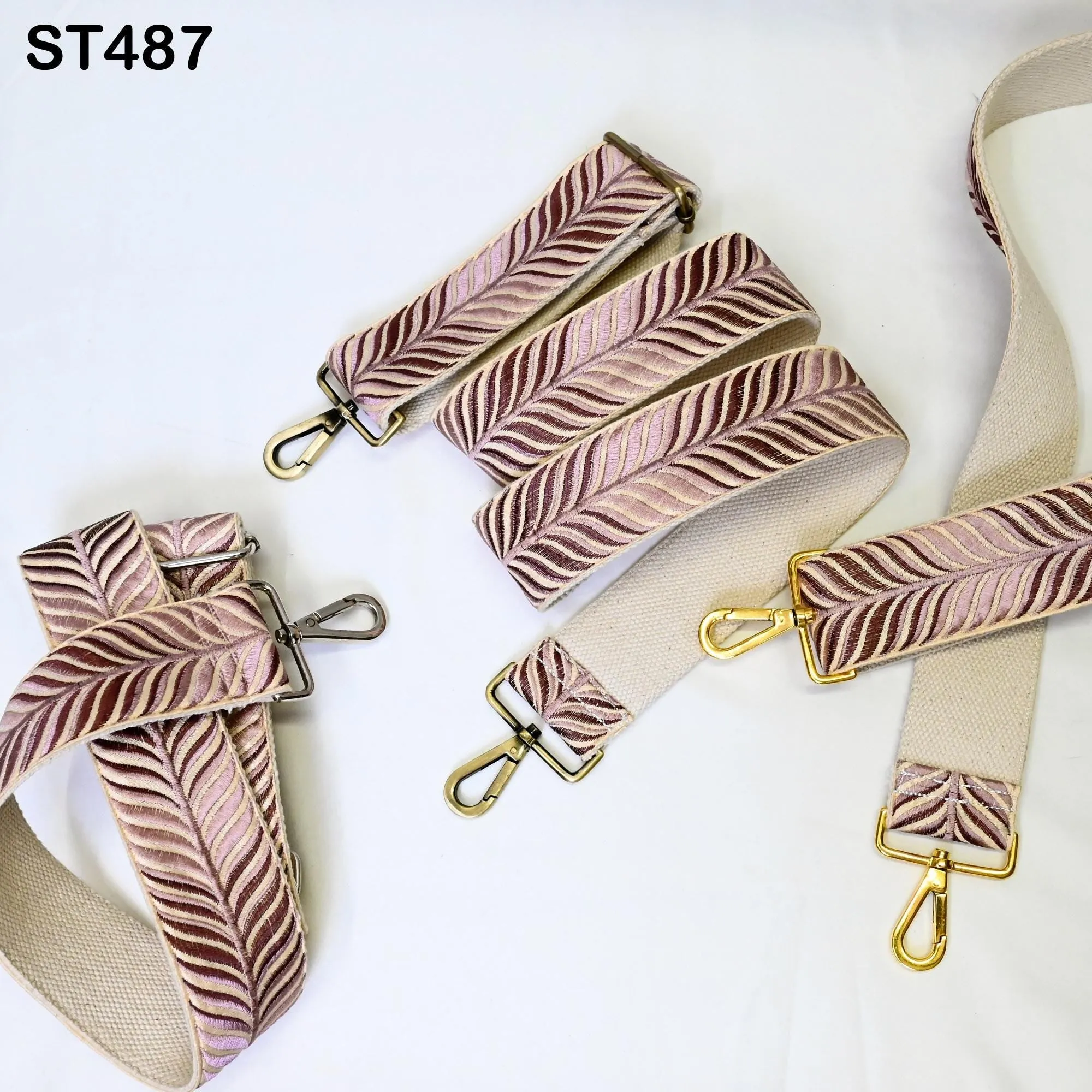 Embroidery Replacement Purse Strap Gift for Mother Crossbody Strap for Purses Embroidered Boho Bag Strap Boho Guitar Strap Handbag Strap