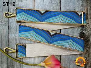 Embroidery Replacement Strap Purse Strap Crossbody Strap for Purses Embroidered Boho Bags Strap Boho Guitar Strap Handbag Strap gift for her