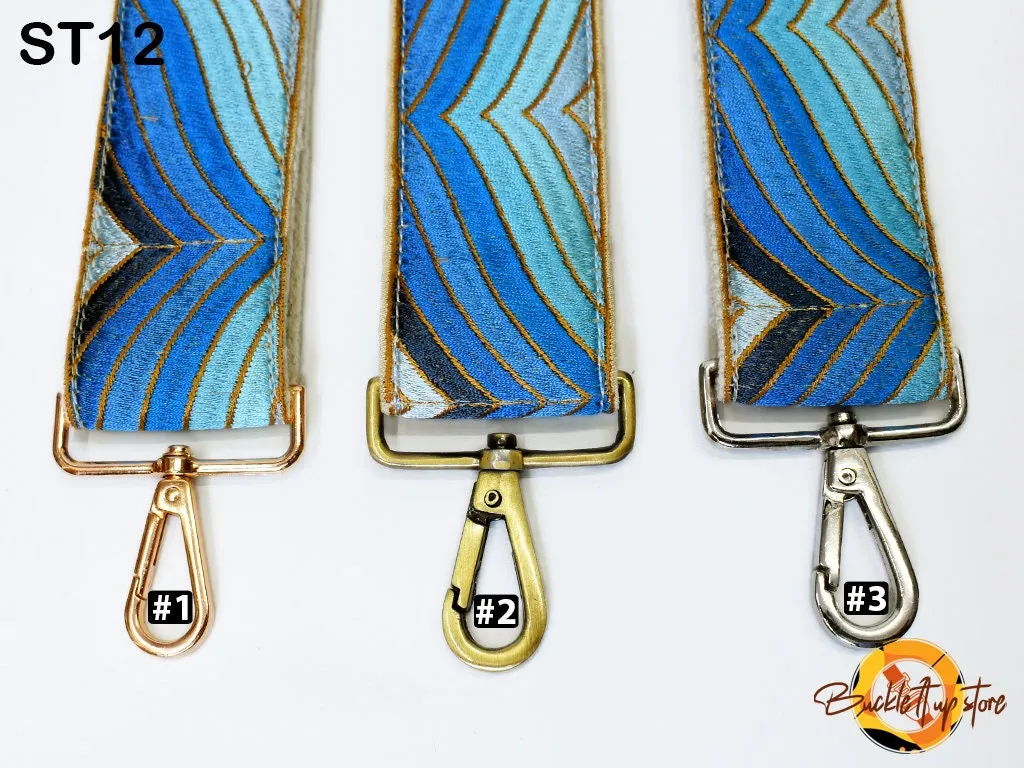 Embroidery Replacement Strap Purse Strap Crossbody Strap for Purses Embroidered Boho Bags Strap Boho Guitar Strap Handbag Strap gift for her