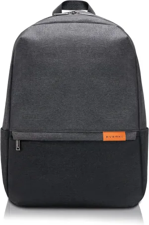Everki Light Laptop Backpack with Hidden Pocket 15.6-Inch - Durable Men’s Work Back Pack, Business Travel Backpack, College Laptop Bookbag for Men & Women, Work Office Back Pack, (EKP106) Charcoal