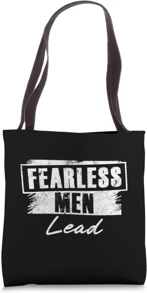 Fearless Men, Leaders Who Inspire Change Tote Bag