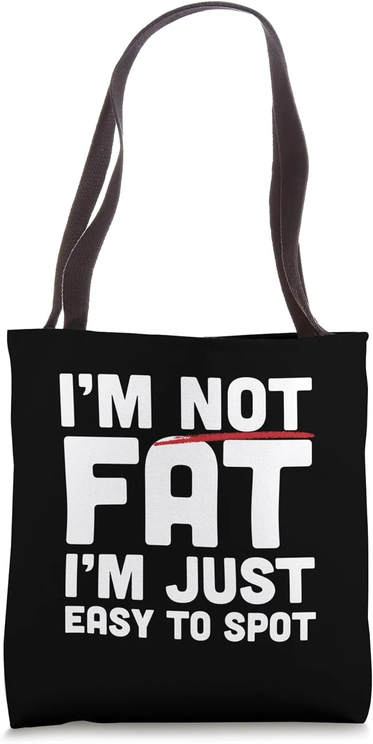 Funny and Bold Statement Easy to Spot Tote Bag