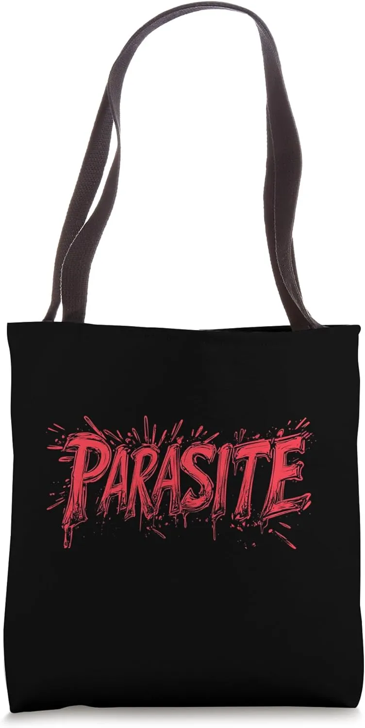Funny Parasite Speech Costume with this Bold Statement Tote Bag