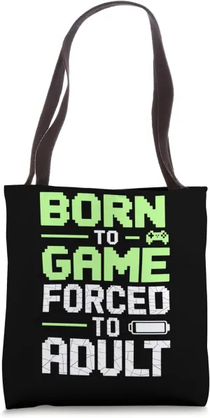 Gaming Humor with Adulting Duties Tote Bag