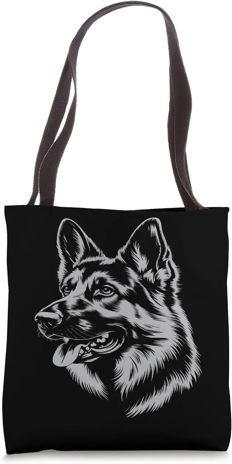 German Shepherd Tote Bag