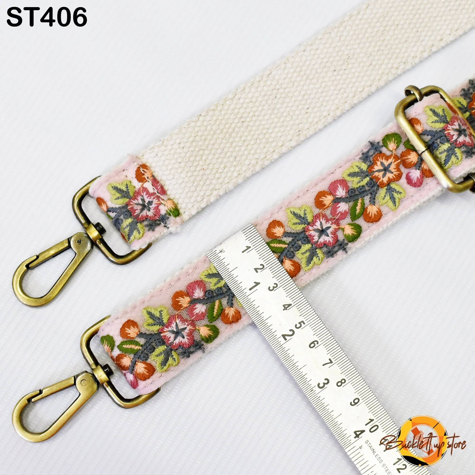 Gift for Dad Embroidered Messenger Bags Strap Crossbody Strap for Purses Boho  Embroidery Replacement Strap Boho Guitar Strap Handbag Strap