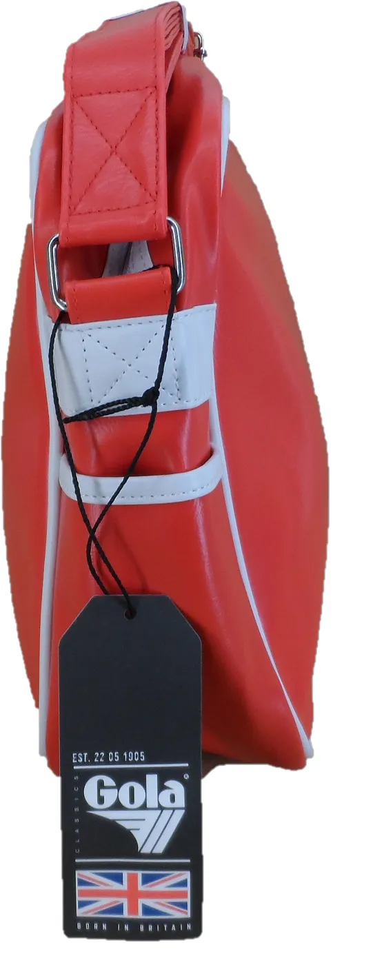 Gola Classic Retro Red/White Messenger Bag