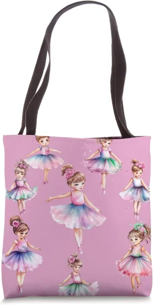 Graceful Ballet Dancer N Pretty Ballerina Tote Bag